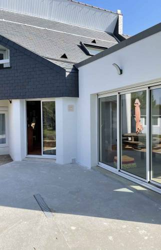 Extérieur - Extension de maison de 25 m² à Carquefou 