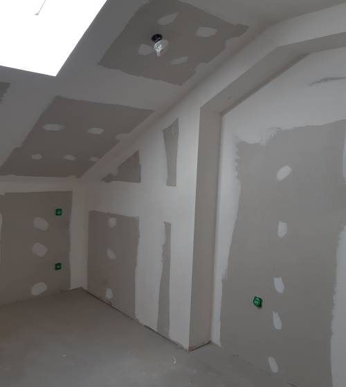 Doublage après travaux d'isolation du plafond des combles d'un appartement - Bourg-en-Bresse 01000