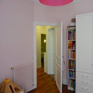 Restructuration d'un appartement de 140 m², Paris - Chambre d'enfant