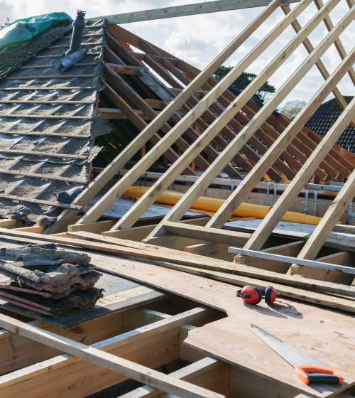 Surélévation de maison