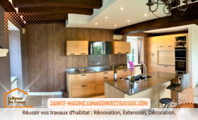 Modernisation d'une cuisine rustique et authentique aux Issambres