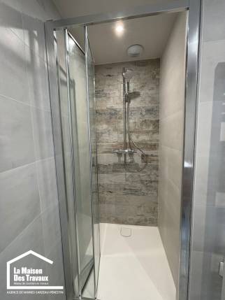 Création d'une salle de bain la maison des travaux Vannes Sarzeau Pénestin