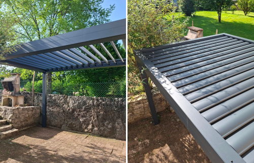 Pergola bioclimatique