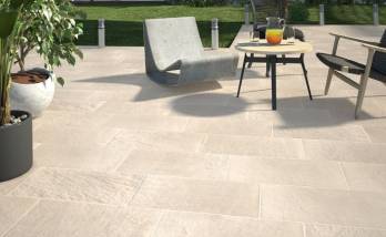 Terrasse en dalle