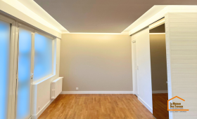 Pose d'un faux plafond 