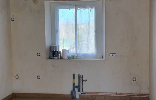 Travaux en cours pour l'aménagement des combles 3