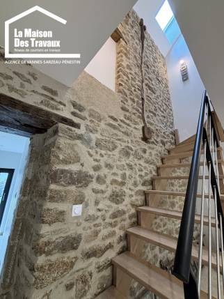 creation escalier bois metal