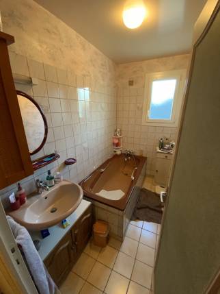 Salle de bain avant rénovation