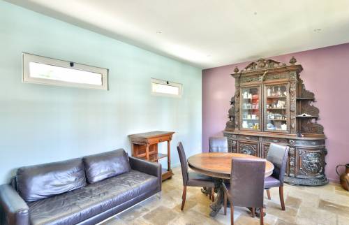 fenêtres à soufflet posées dans le salon