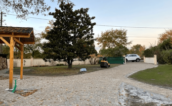 Réalisation d’une cour et d’une allée en pavés