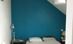 Chambre à coucher - Aménagement de combles à Vertou  (44) de 65 m²