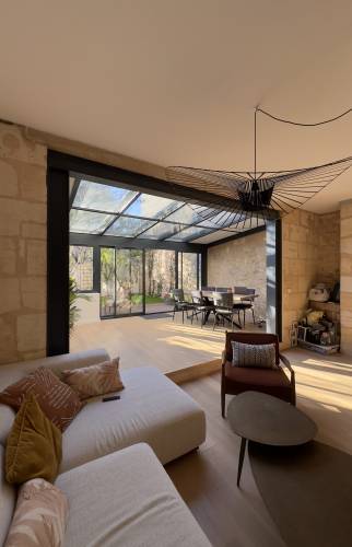 Rénovation totale d'une maison avec extension