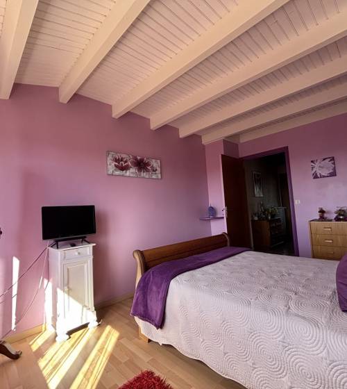 Aménagement de combles à Marcillac Vallon - chambre