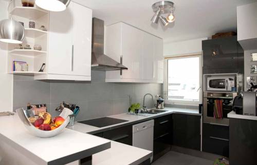 Modernisation d'une cuisine dans un appartement à Boulogne-Billancourt