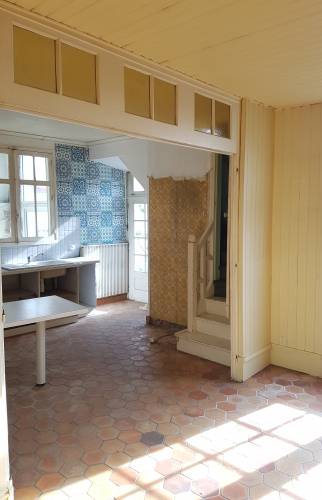 Avant travaux : cage escalier 