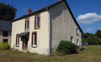 Ravalement des façades d'une maison à Saint-Pair-Sur-Mer (50380).