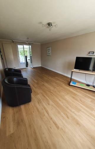 Revêtement du sol terminé 