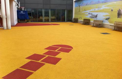 Aménager une cour de récréation à Neuilly