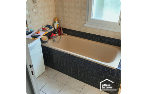 Baignoire avant travaux