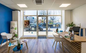Rénovation complète d'une agence Audition Conseil, Villefranche sur saone