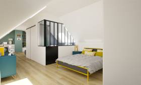 Aménagement de combles à Saulx-les-Chartreux (91)