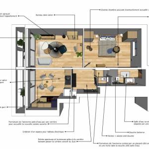 Rénovation d'un bas de villa à Aix-en-Provence - Pauline ALARY - La Maison Des Architectes