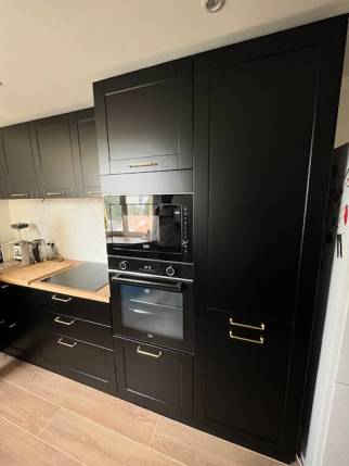 Cuisine équipée après travaux de rénovation intérieure - Nantes 44