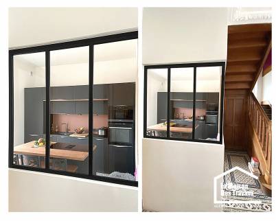 pose de verrière intérieure