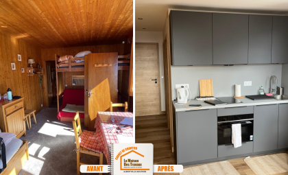 Transformation espace de vie, scan 3D pour rénovation, rénovation complète Savoie