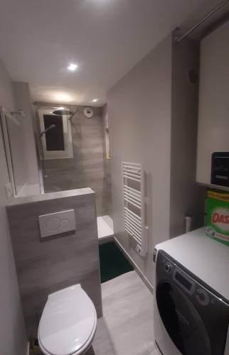 Réalisation d’une salle de bain de très petite taille