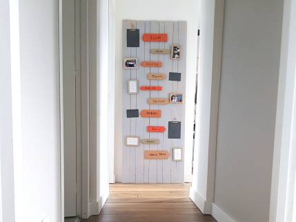 Couloir en parquet