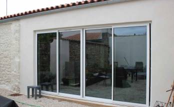 Installation baie vitrée