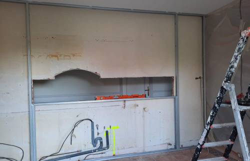 Pendant les travaux