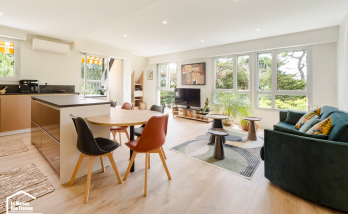 Cuisine ouverte sur salon