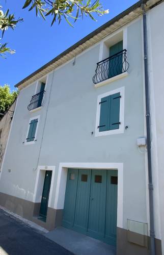 Façade aprés rénovation en centre ville d'Alés 30100