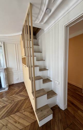 Escalier à pas décalés - Paris