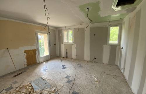 Rénovation cuisine à Alès : Premier étage cuisine en cours de rénovation     