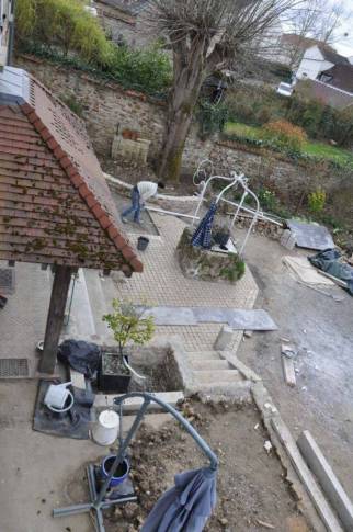  Entrée de maison en cours de rénovation - Sénart 77127