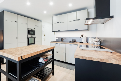 Rénovation d’une cuisine moderne à Troyes ilot 