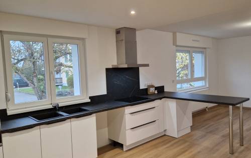 Installation d'une cuisine, rénovation totale de maison à Mulhouse