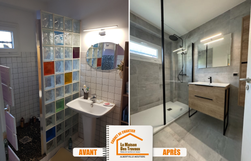renovation salle de bain savoie, travaux salle de bain, artisan savoie, carreleur, carrelage, tarentaise, moutiers, albertville