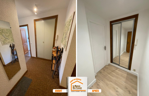 optimisation espace intérieur, rénovation chalet montagne, entreprise travaux Chamonix, rénovation sur-mesure, projet rénovation local