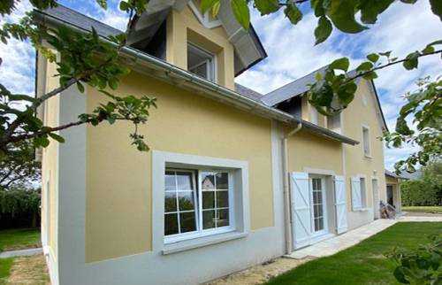 L'extension de maison terminée