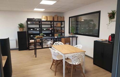 Intérieur cosy pour les salariés