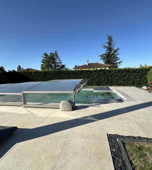 Rénovation d'une terrasse autour d'une piscine (69290 SAINT GENIS LES OLLIERES)