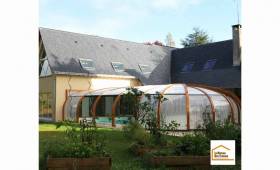 Création d'une extension avec piscine Domjean 50420