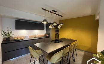 Montanay (69250) : Rénovation complète de cuisine dans cette ancienne maison de caractère, vue d'ensemble