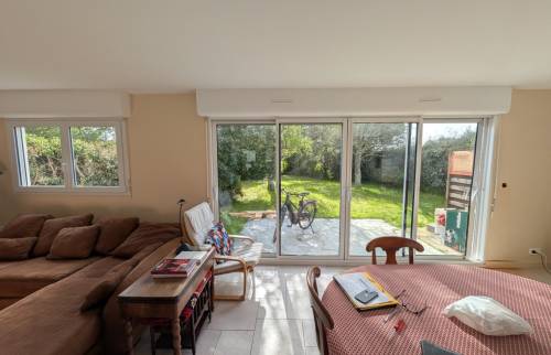 Rénovation de la pièce de vie avec baie vitrée à Brest