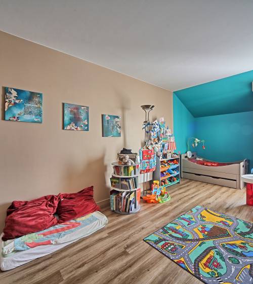 Rénovation et agrandissement chambre enfant avec changement de fenêtre et déplacement de cloison latérale à Châteaulin (29150)