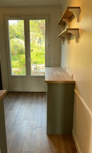 Le nouveau buffet de la cuisine